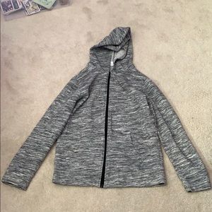Gray hoodie